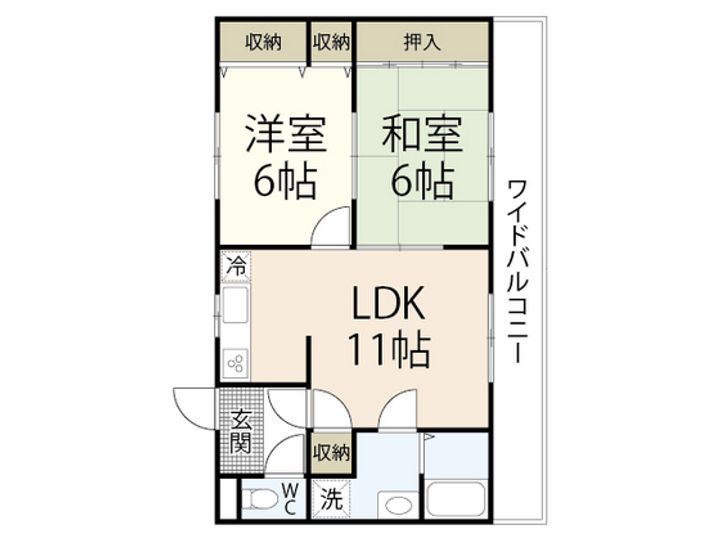 ベネッセヤマモトの間取り