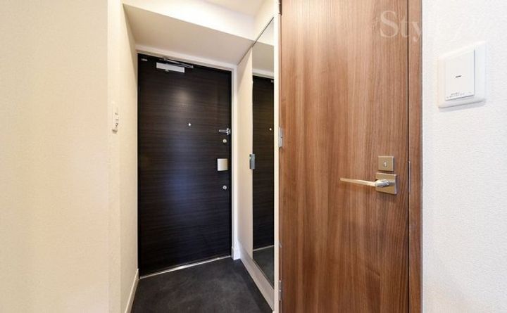 プレサンス THE 栄の玄関