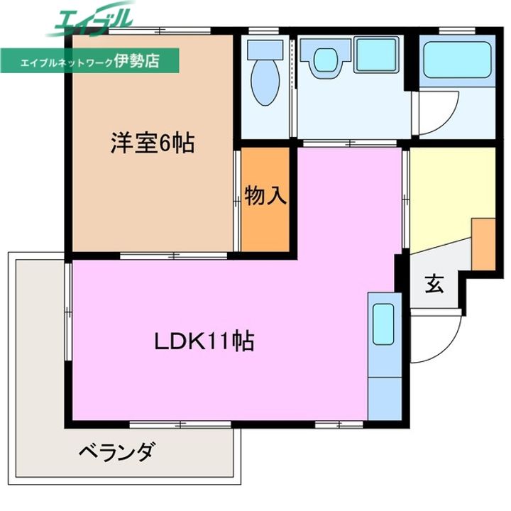 クリニヤンクールの間取り