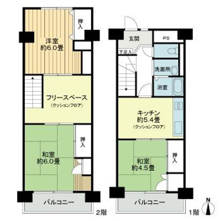 労住協第5ビルの間取り