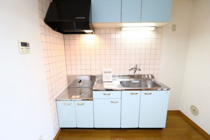 栃木県栃木市平柳町1(マンション)の賃貸物件のキッチン