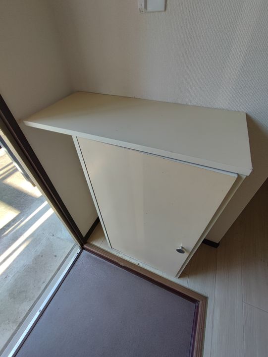 サンハイツBの玄関