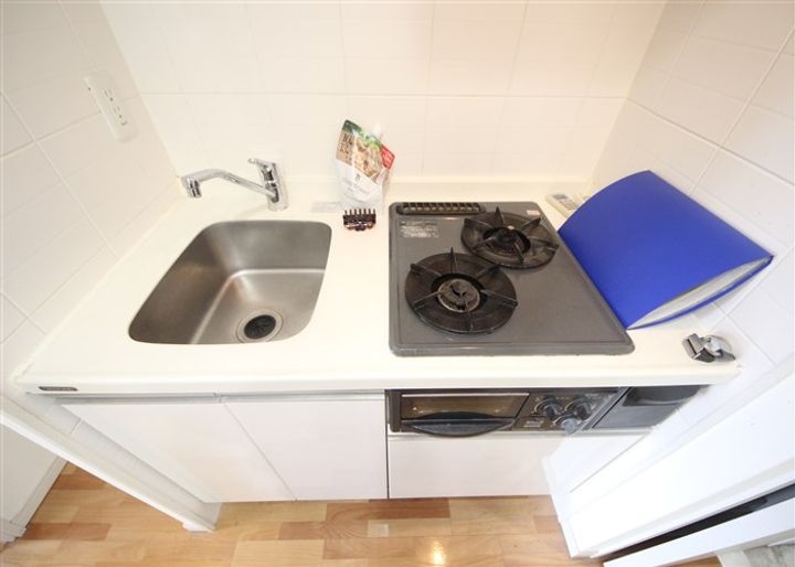 QCフラット北堀江のキッチン