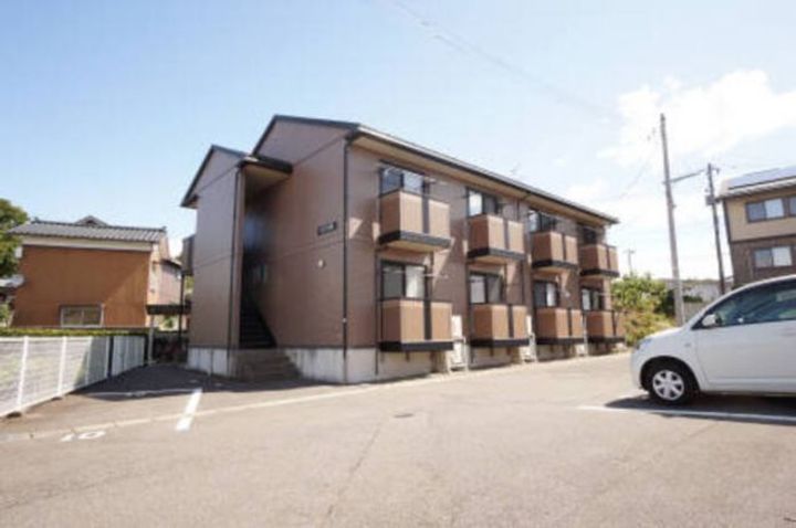 新潟県新潟市秋葉区中村(アパート)の賃貸物件の外観