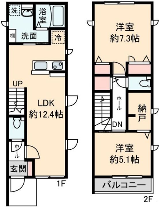 Village EstCの間取り