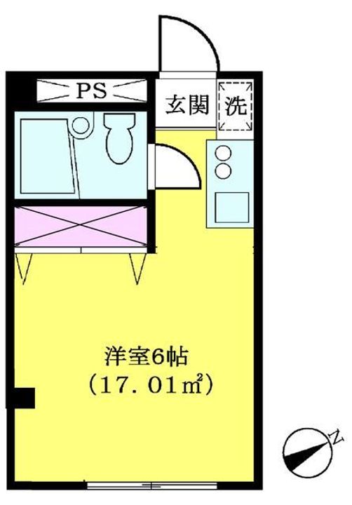 サンジュリア上北沢の間取り
