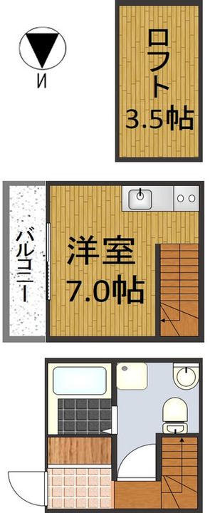 Hatch枇杷島の間取り