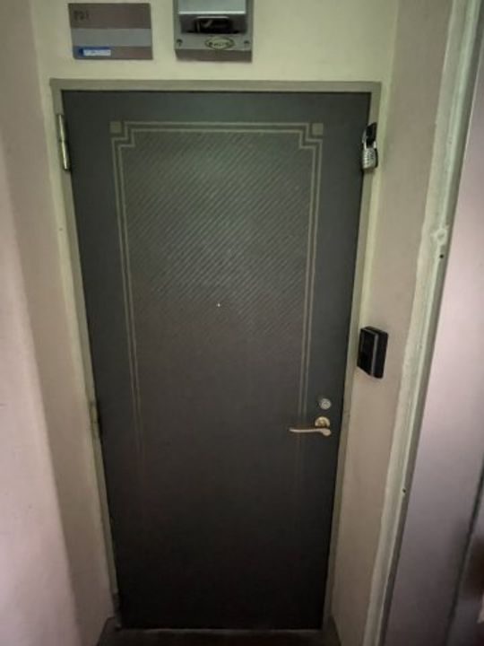 ハイライフ大開の玄関