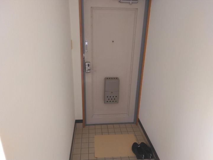 ルミウス美須賀の玄関