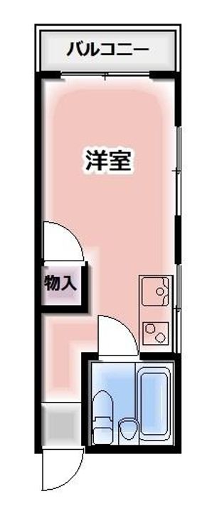 ルミウス美須賀の間取り