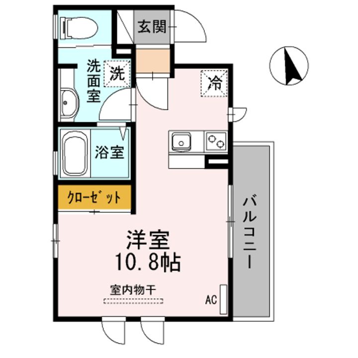 アルファオメガの間取り