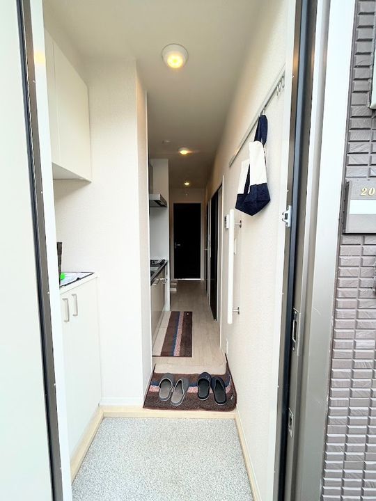 ヴィラージュの玄関