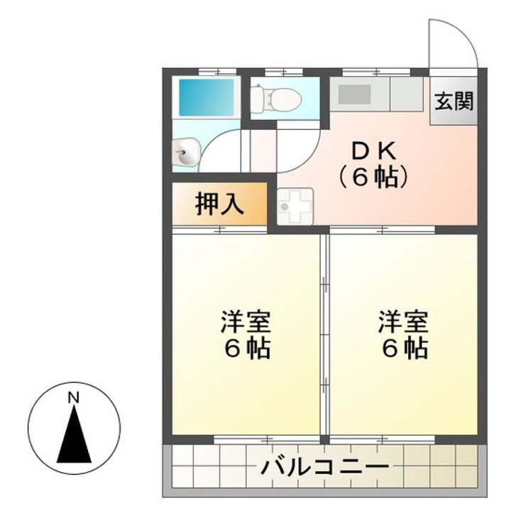 エーワンビルの間取り