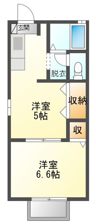 セラヴィふみの間取り