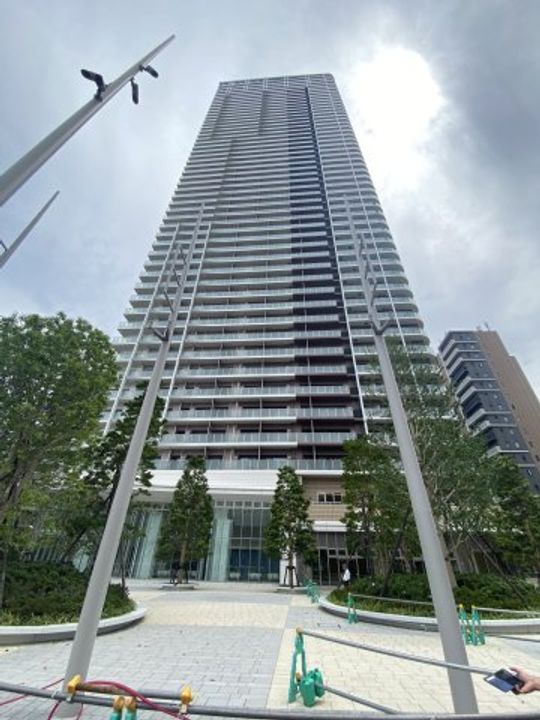 HARUMI FLAG PARK VILLAGE T棟の外観