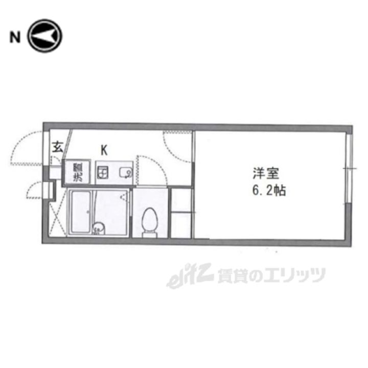 レオパレスKiraraの間取り
