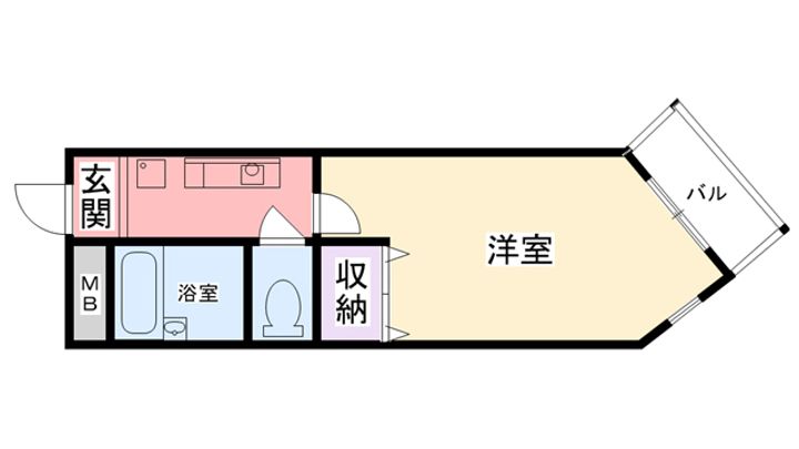 コート・サラIIの間取り