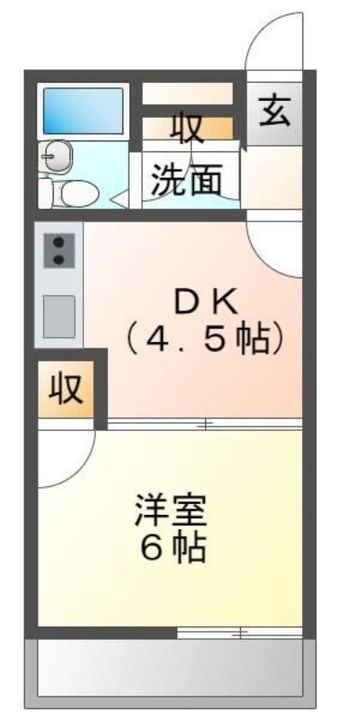 ベルシティコートの間取り