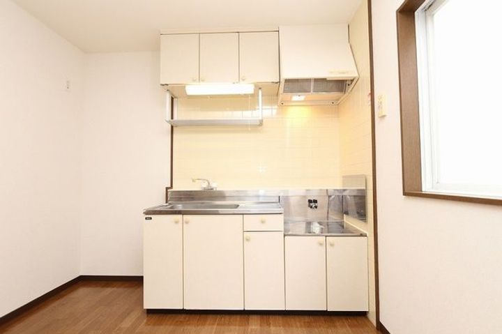 新潟県新発田市城北町2(アパート)の賃貸物件のキッチン