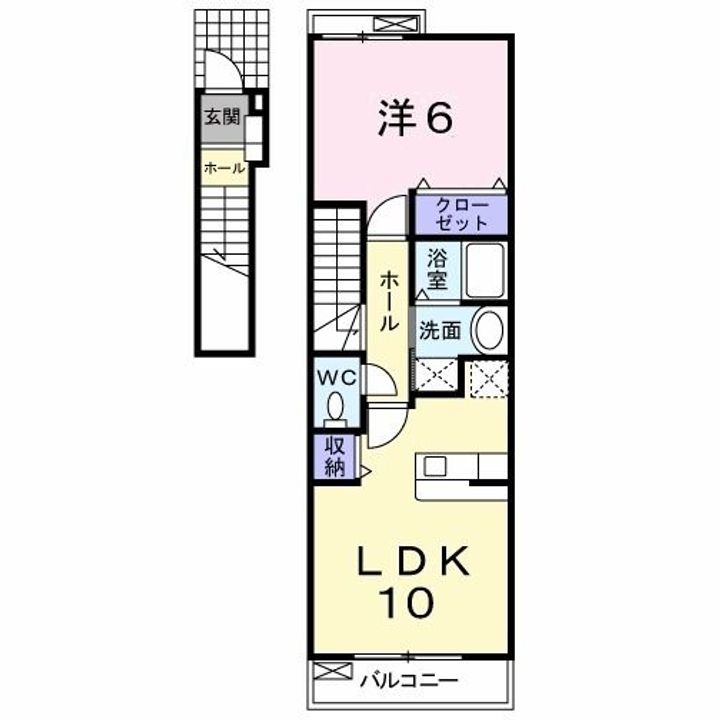 アヴェンタドールの間取り