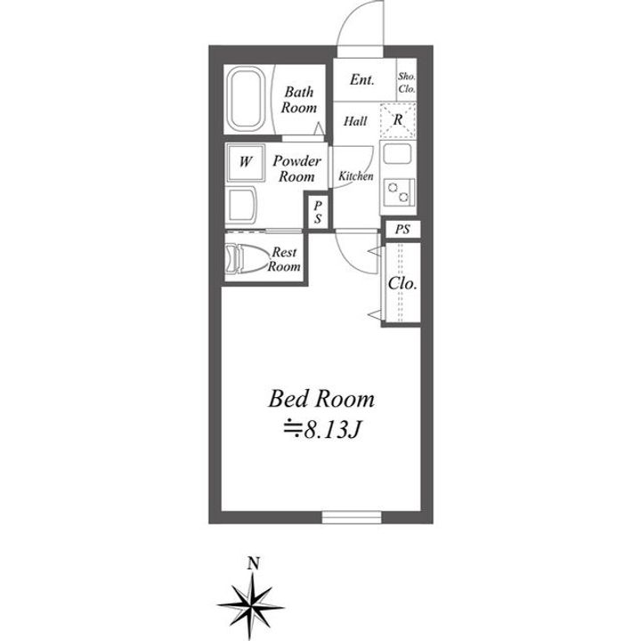SOLASIA residence世田谷代田の間取り