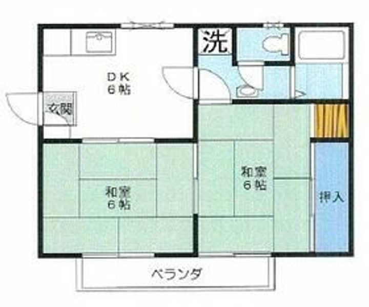 ハイツ白井の間取り