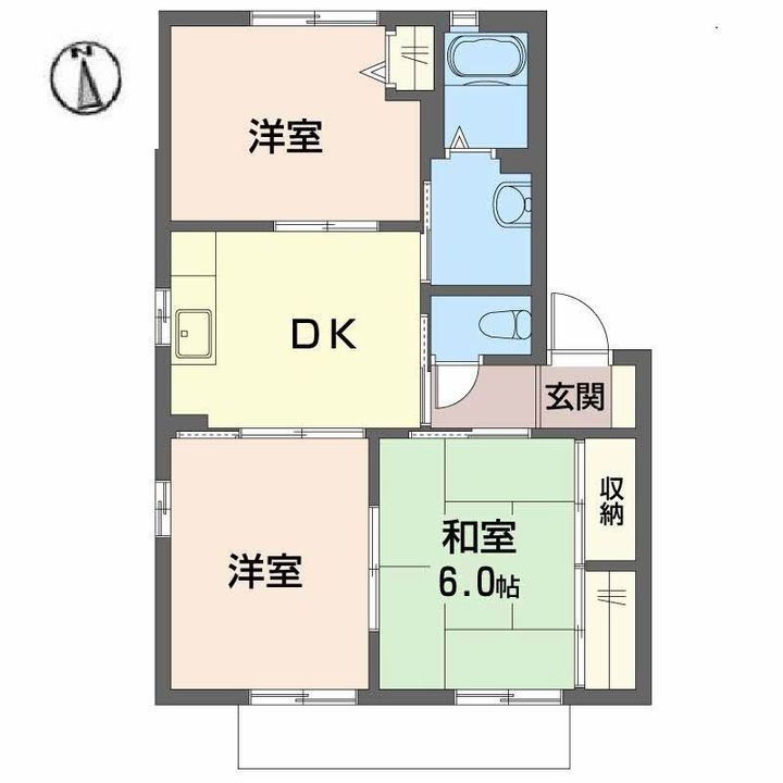 グランシードK I棟の間取り