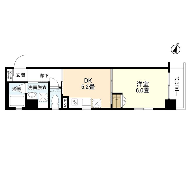 GLOIRE東品川の間取り