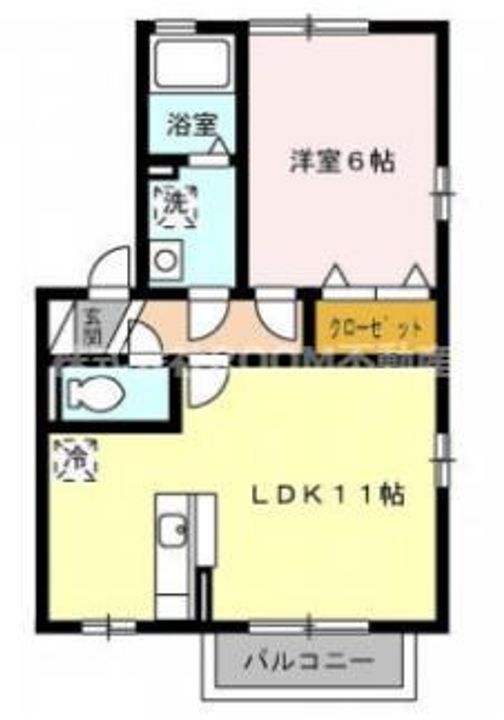 セジュール楽楽 A棟・B棟の間取り