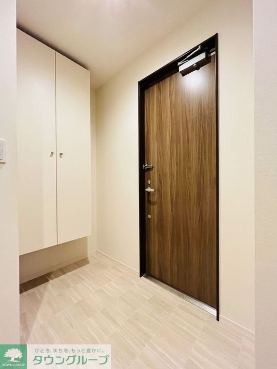 ヘーベル大須の玄関