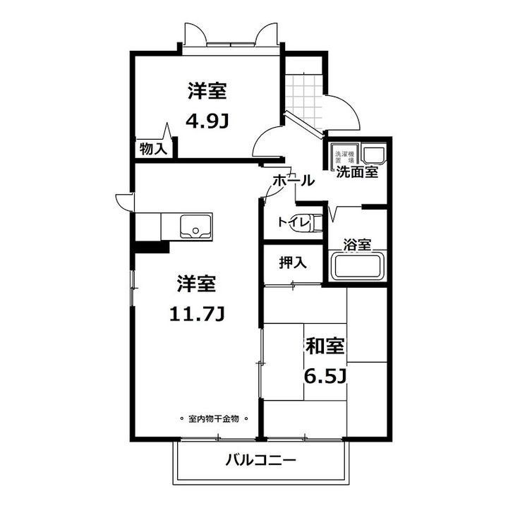 キャロットヒルズの間取り
