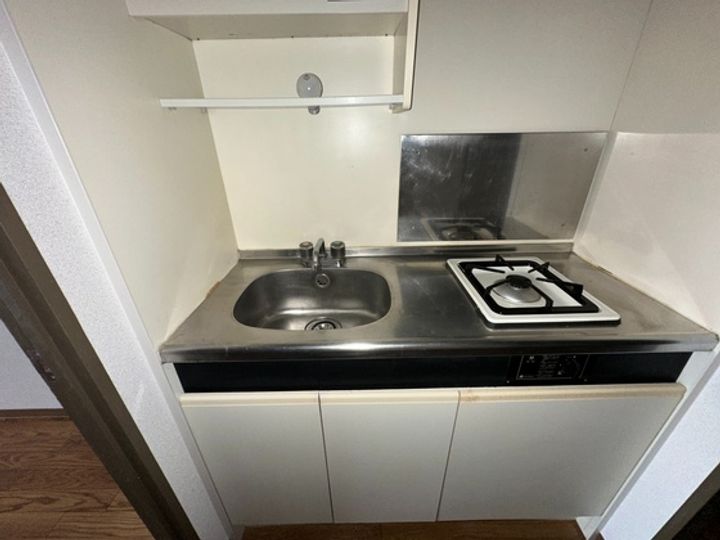 岡山県岡山市北区伊福町3(マンション)の賃貸物件のキッチン