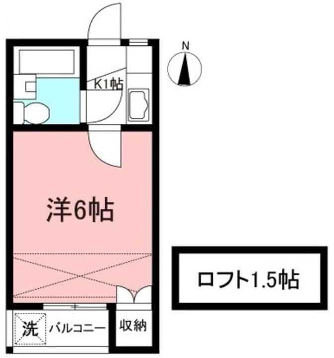 スターハイツ富士見ヶ丘の間取り