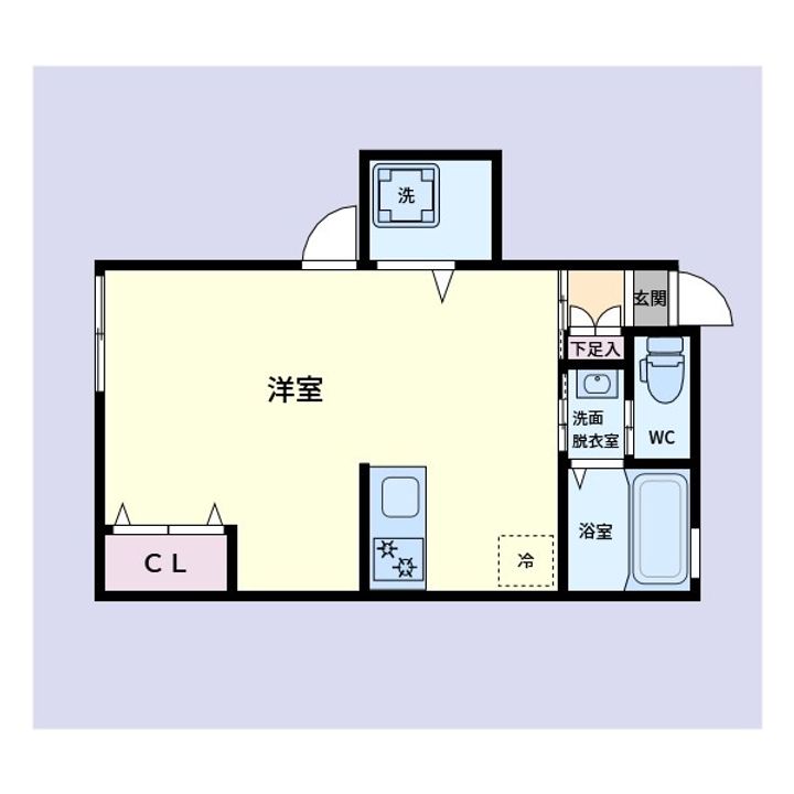 TSUBAKIテラスの間取り