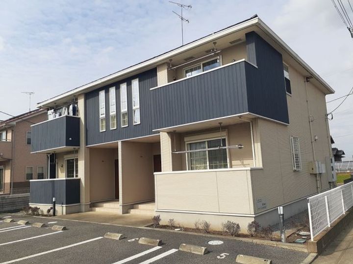 茨城県常総市東野原(アパート)の賃貸物件の外観
