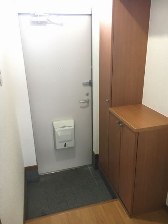広島県尾道市高須町(アパート)の賃貸物件の玄関