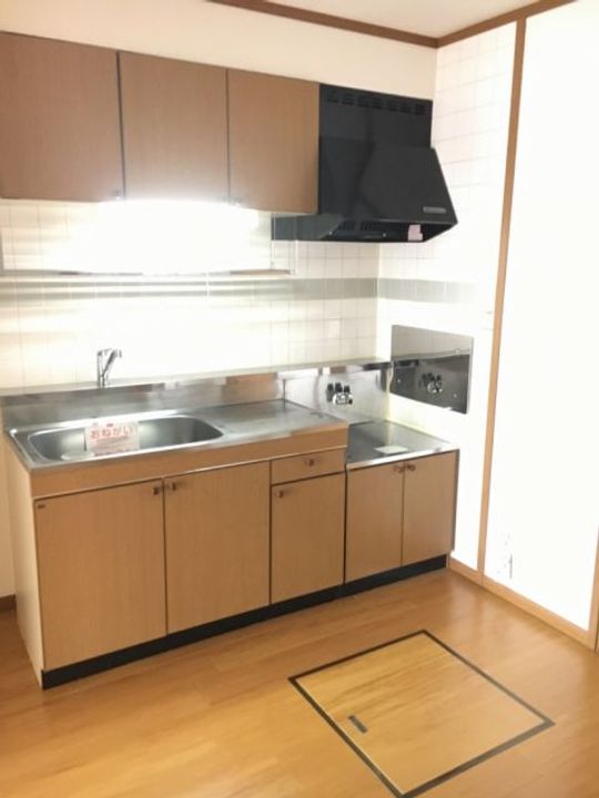 広島県尾道市高須町(アパート)の賃貸物件のキッチン