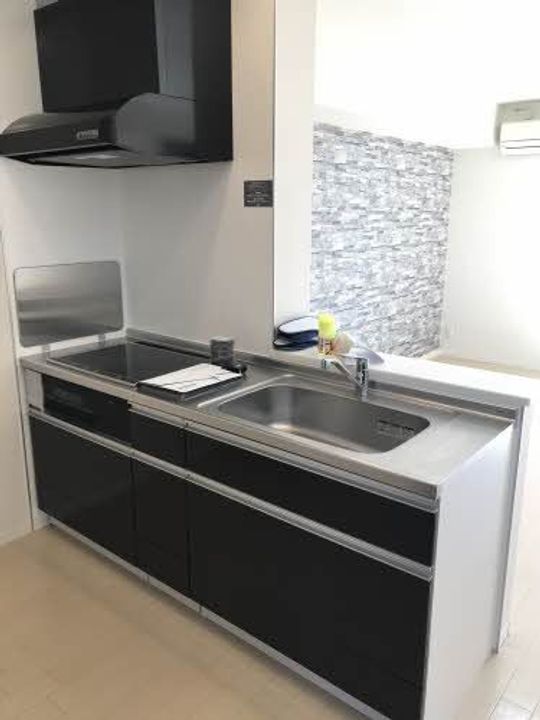新潟県長岡市摂田屋1(アパート)の賃貸物件のキッチン
