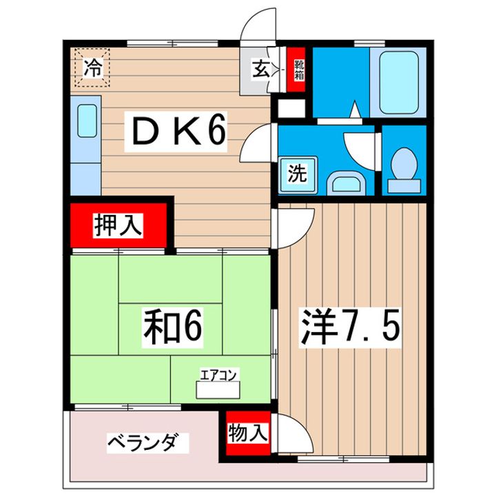 プリエールの間取り