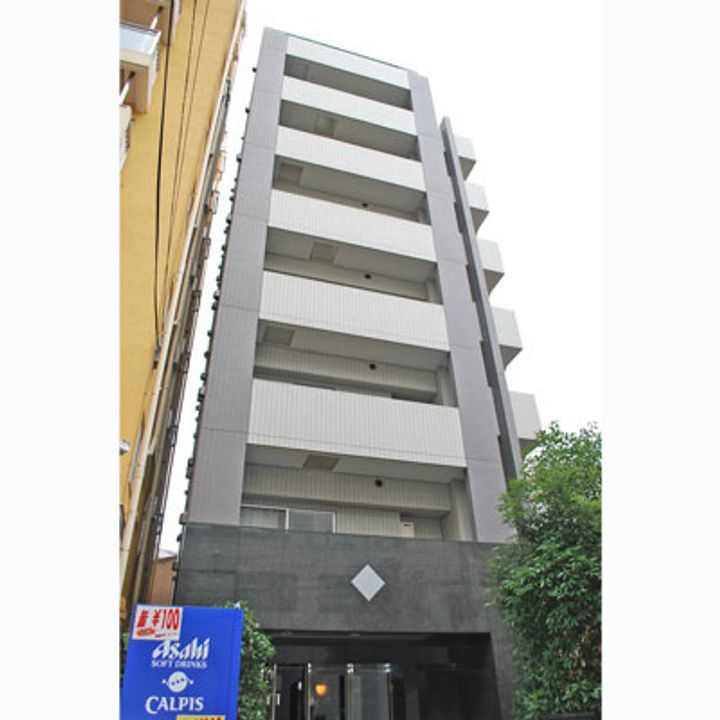 アーバイル三田慶大前の外観