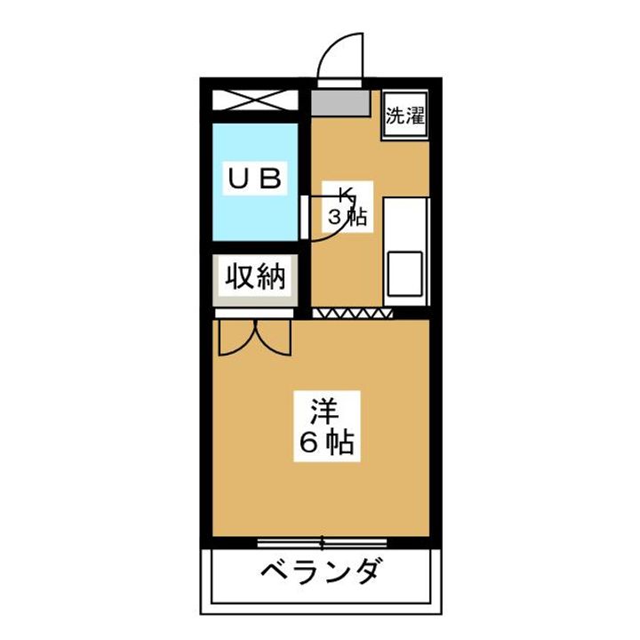 シャトル国立の間取り