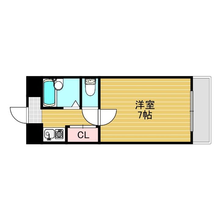 ジュネス新大阪の間取り