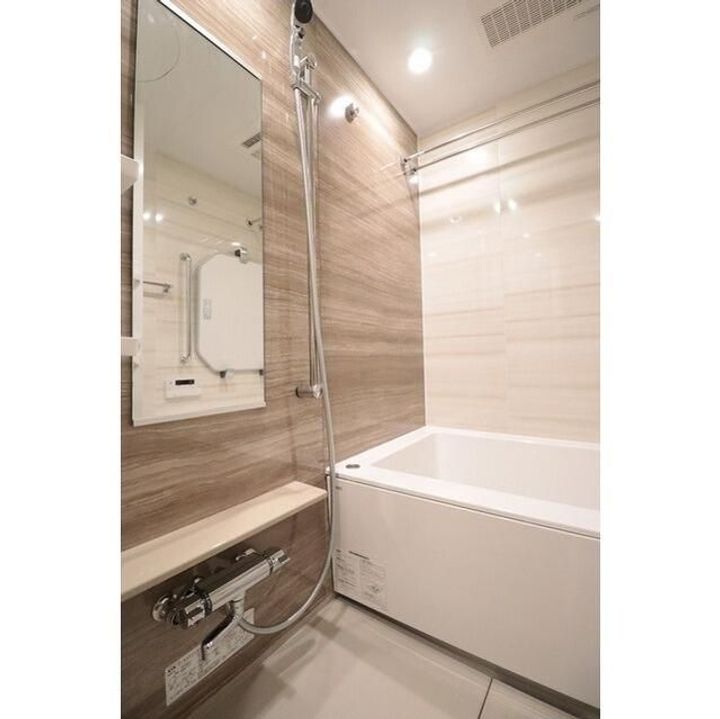 東京都新宿区若松町(マンション)の賃貸物件の風呂