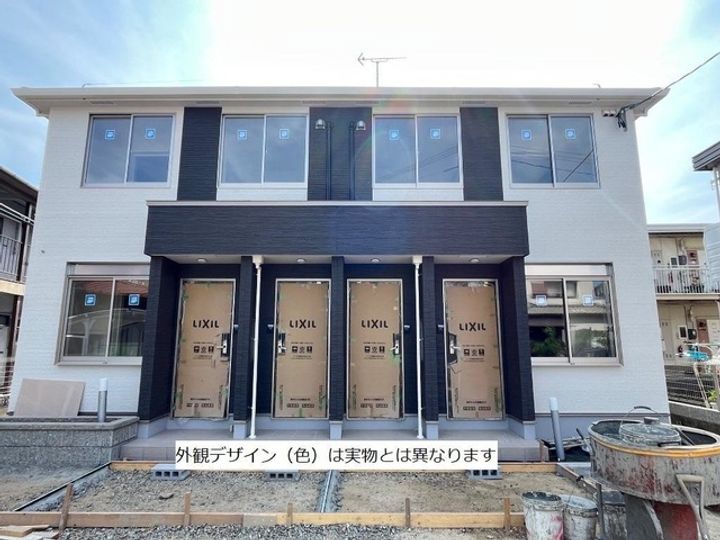 袋原アパート2期新築工事の外観