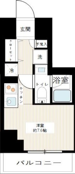 スパシエ横浜アルトの間取り