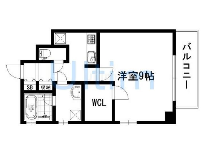 ハーモニアス西大路の間取り