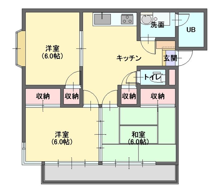 アレストイワゾの間取り