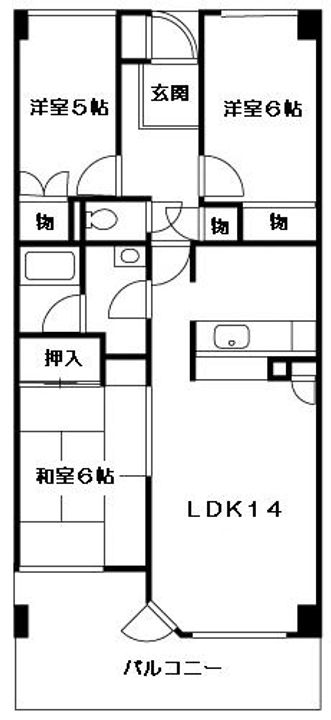 スタシオンの間取り