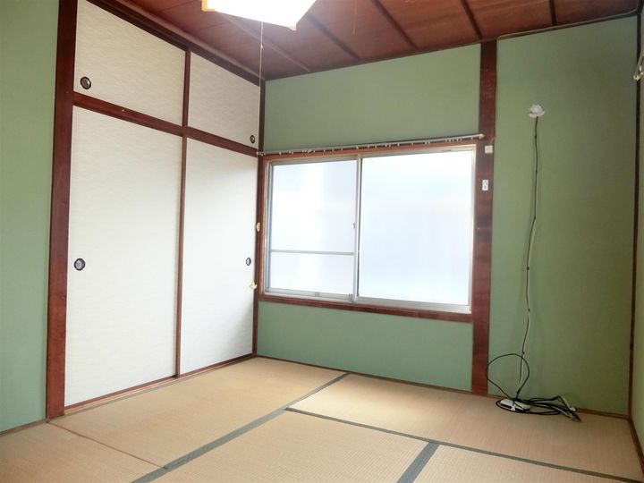 中村アパートの居間