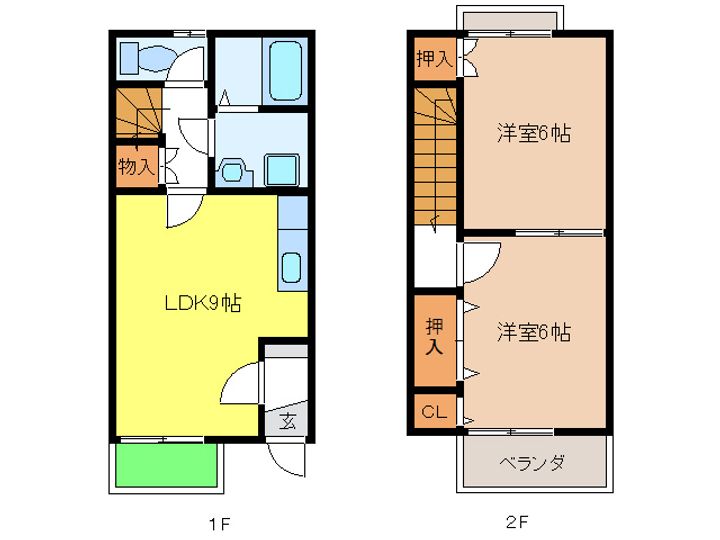 岐阜県岐阜市柳津町東塚1(一戸建)の賃貸物件の間取り